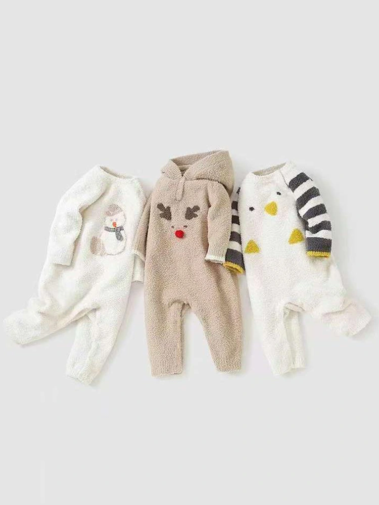 Herbst- und Winter-Pyjama aus Fleece für Kinder